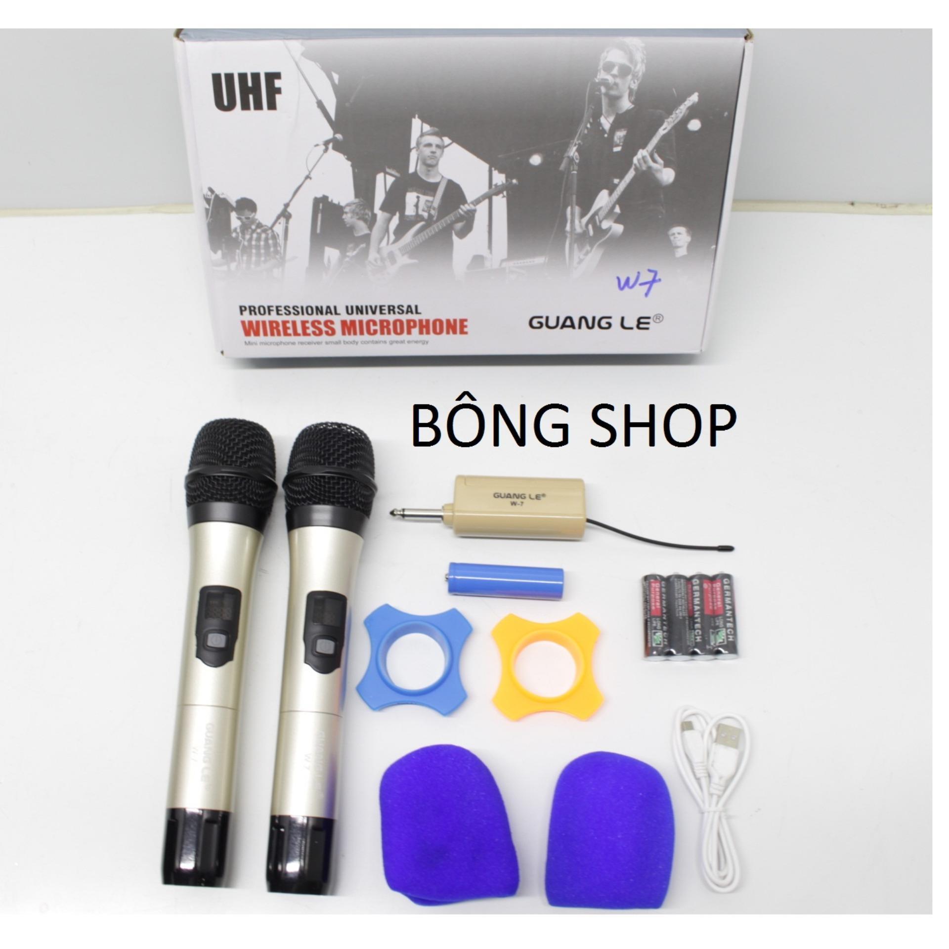 Micro không dây Đôi GUANG LE-W7