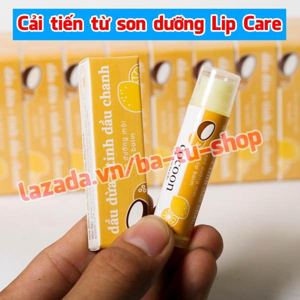 Son dưỡng môi Cocoon Lip Balm trị thâm, dưỡng môi tự nhiên 5g