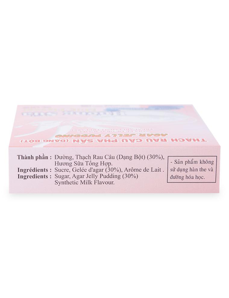 Thạch rau câu 3K vị Sữa 140g