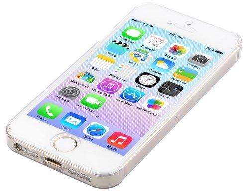Ốp viền Usams Bumper Rainbow Iphone 5S Đen