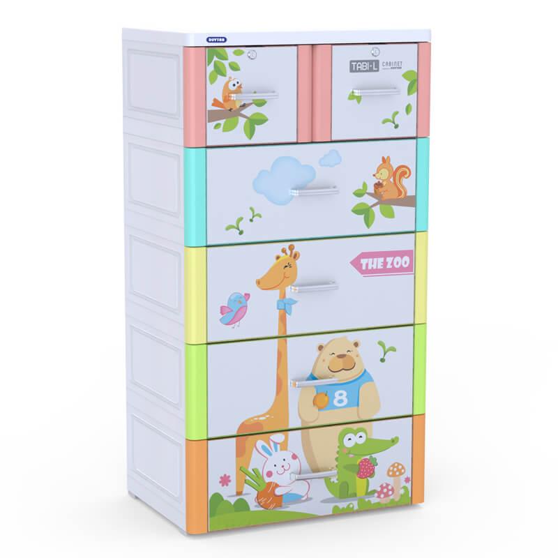 Tủ nhựa Duy Tân TABI 5 tầng