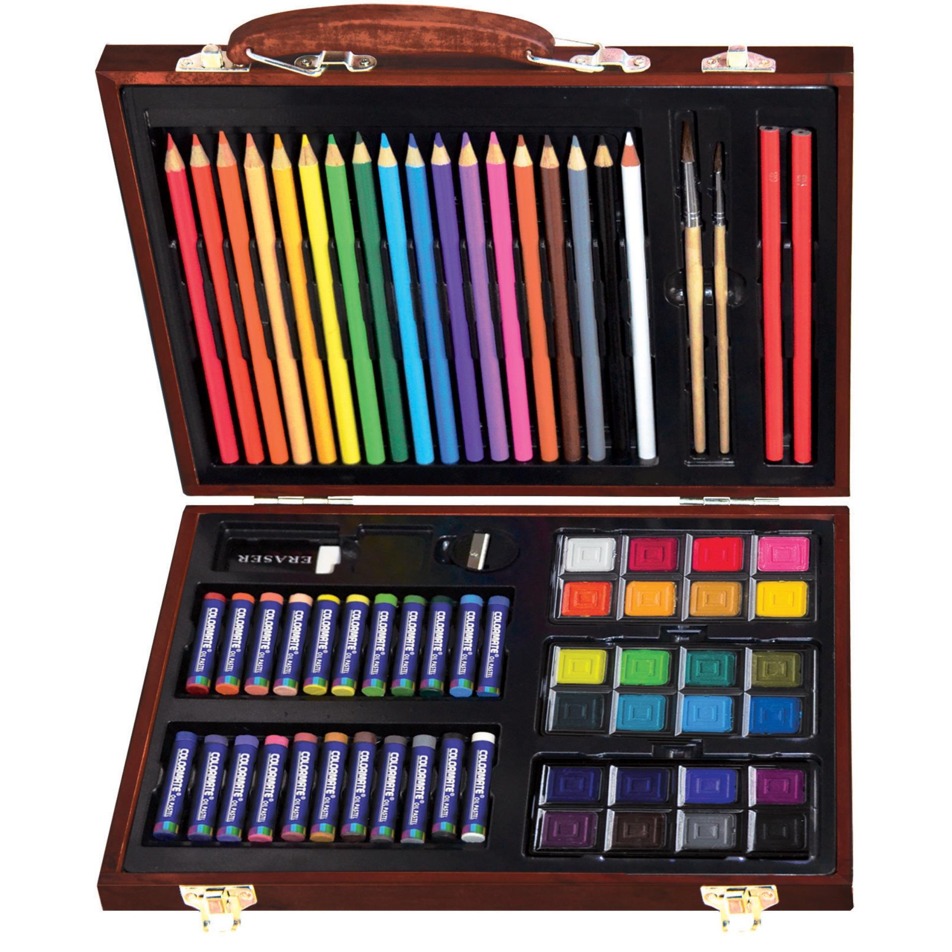 Bộ màu vẽ đa năng Colormate M74 MS-74W