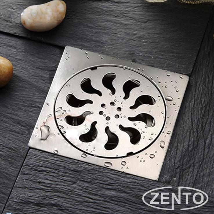 Phễu thoát sàn inox Zento TS200 - 20x20cm