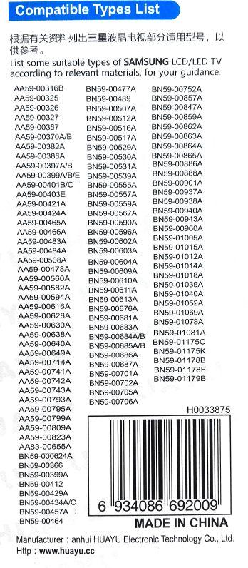 Điều Khiển TiVi Samsung RM-1088