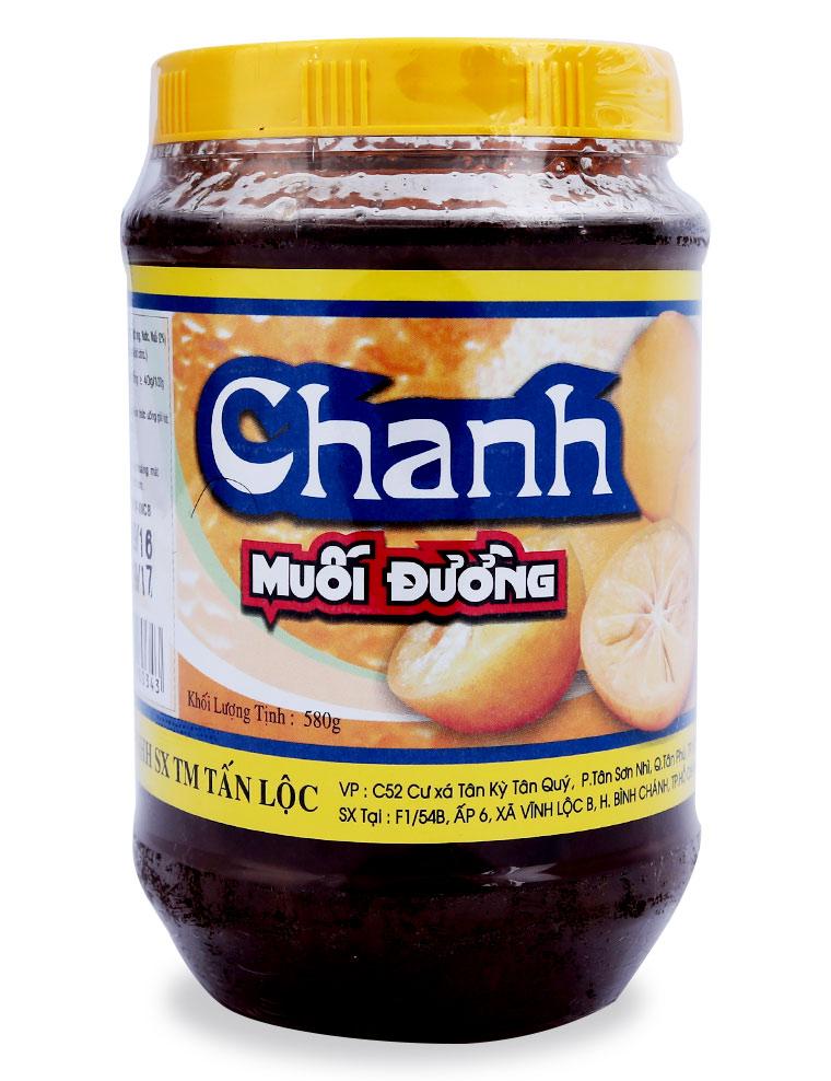 Chanh Muối Đường Tấn Lộc 580G