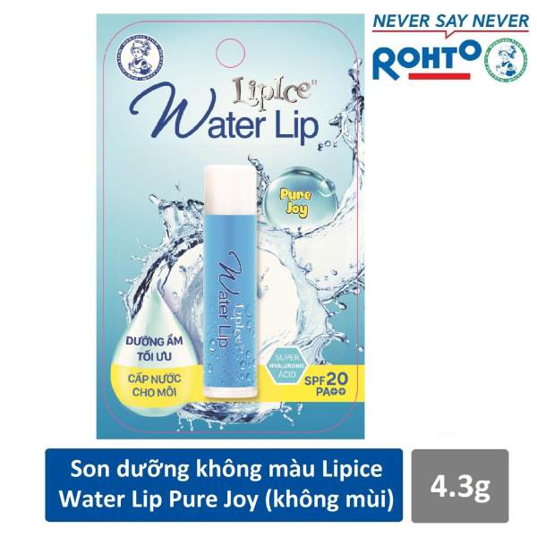 Son dưỡng không màu LipIce Water Lip không mùi 4.3g