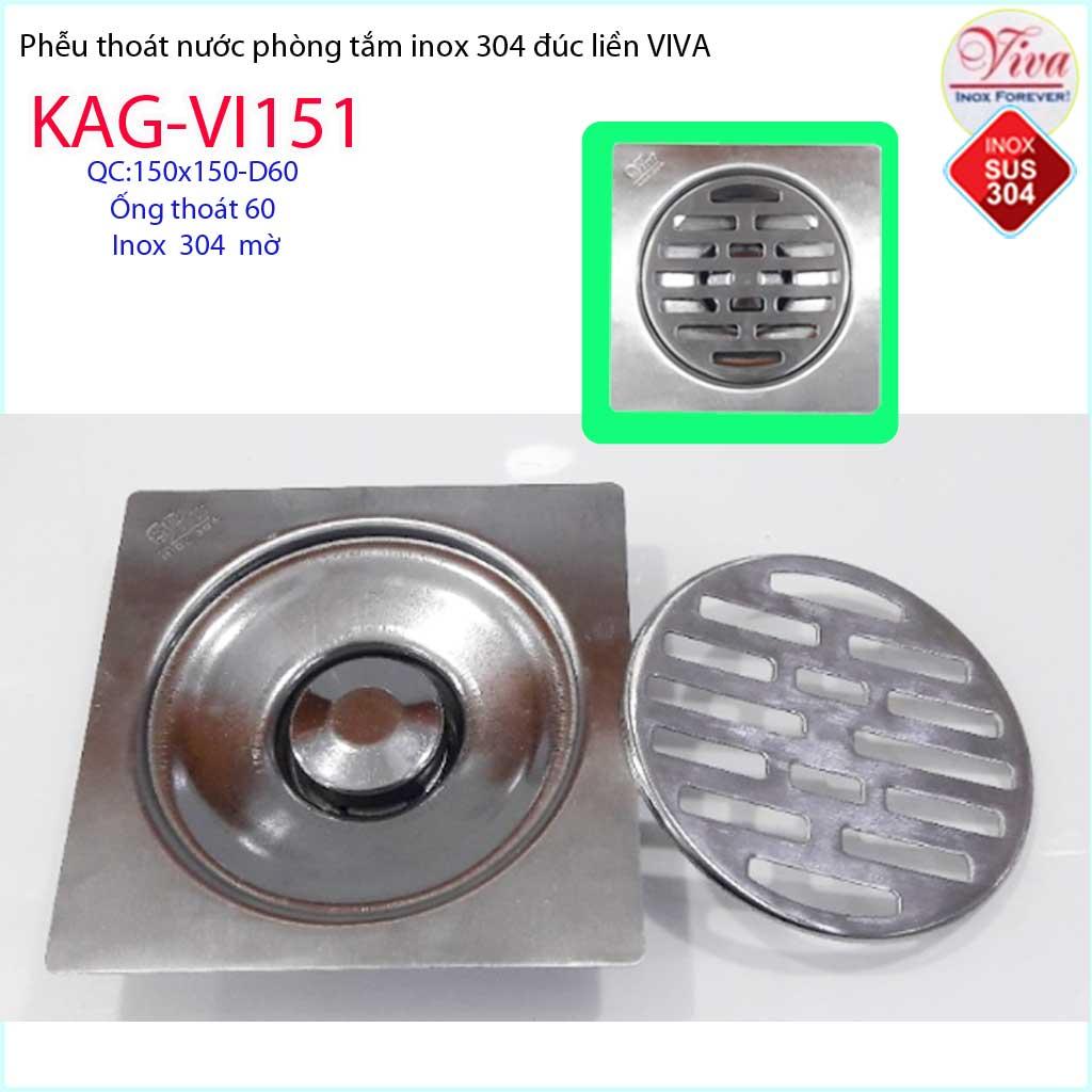 Phễu thoát sàn KAG-VI151