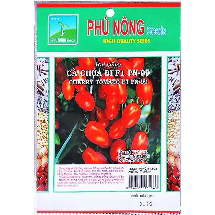 Hạt giống cà chua bi F1 Phú Nông PN-99 0,1g
