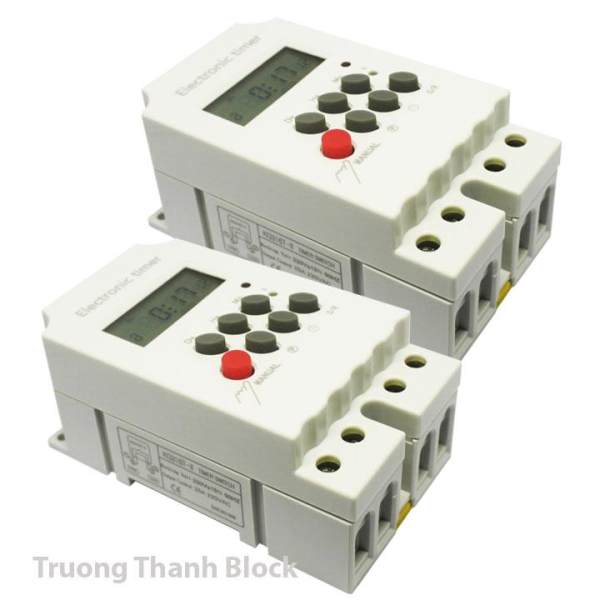 Bộ 2 Công tắc hẹn giờ kỹ thuật số 16 chương trình KG316T-II - M6W4