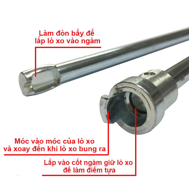 KÌM THÁO VÀ LẮP LÒ XO LICOTA ATE-4028