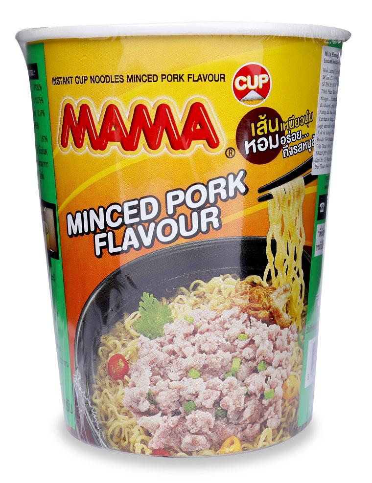 Mì Heo Thịt Bằm Mama Ly 60g