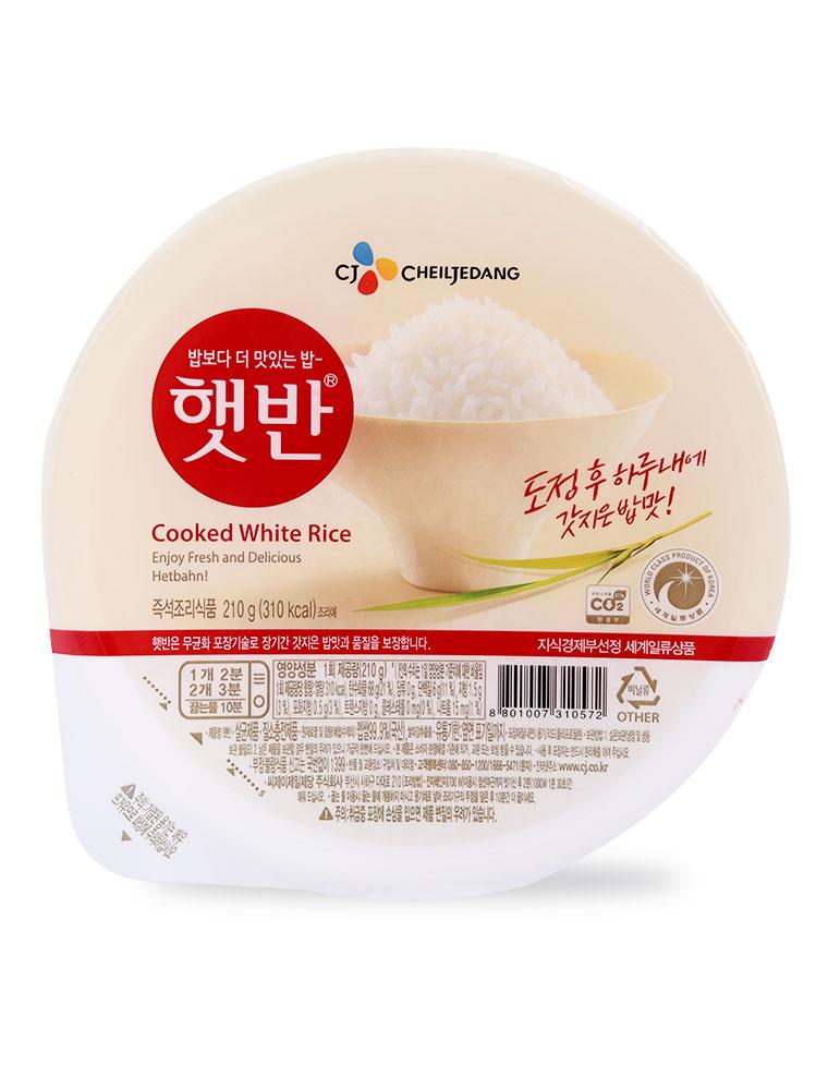 Cơm Trắng Ăn Liền CJ 210g