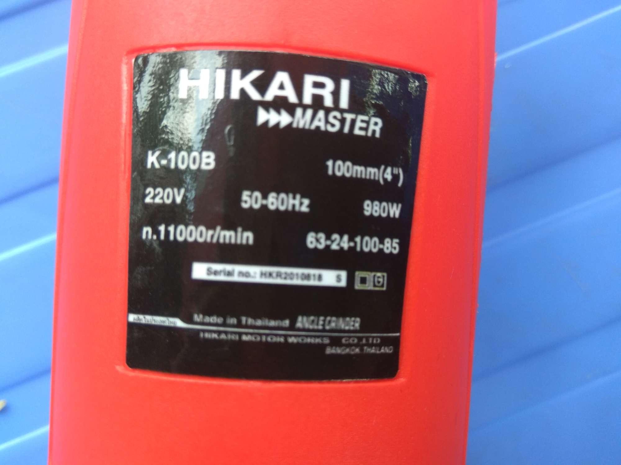 MÁY MÀI GÓC HIKARI K-100B