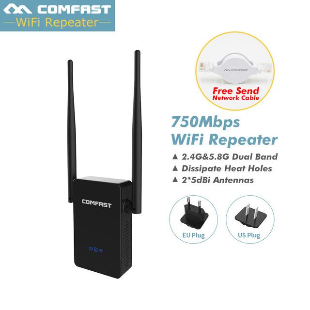 Bộ mở rộng sóng wifi Comfast CF-WR750AC
