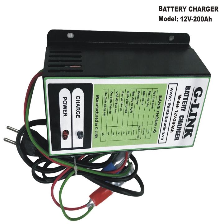 Máy Sạc ắc quy tự động Hitech Power 12V-200Ah