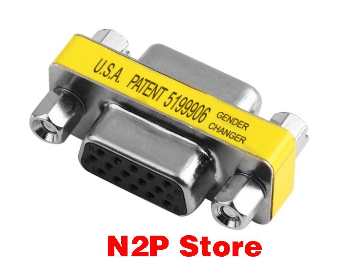 Đầu nối dài Cáp VGA 2 đầu âm