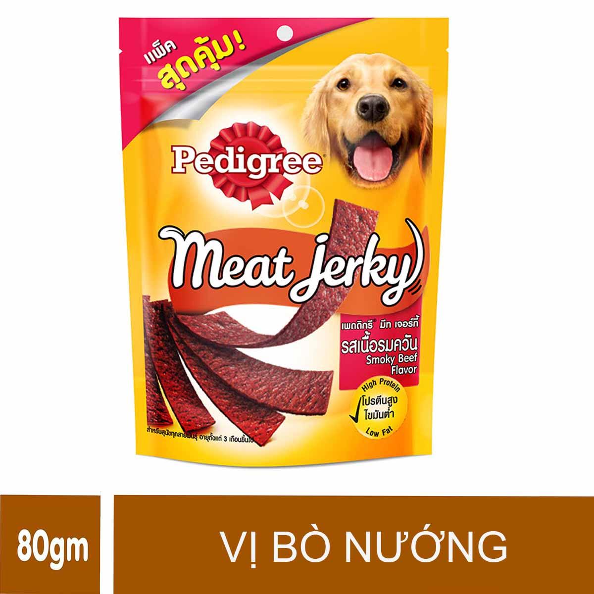 Thức ăn chó Pedigree vị bò nướng