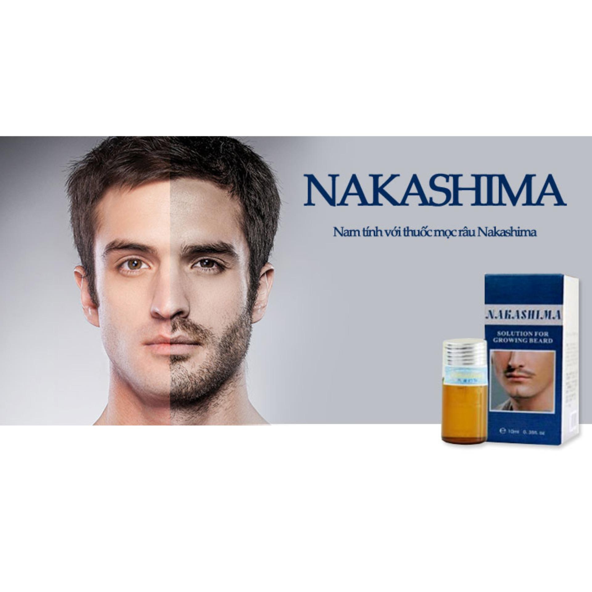 Thuốc mọc râu Nakashima - 10 ml
