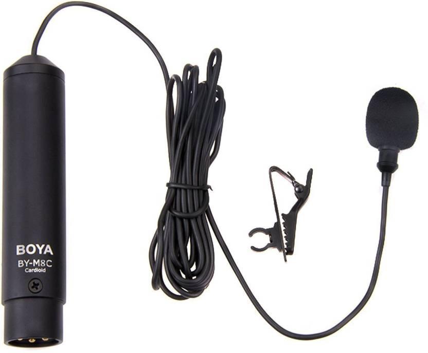 Micro Thu Âm Gài Áo Boya Lavalier Microphone By-M8C