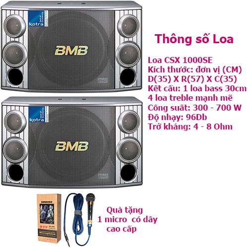 Loa BMB CSX-1000/1000 SE