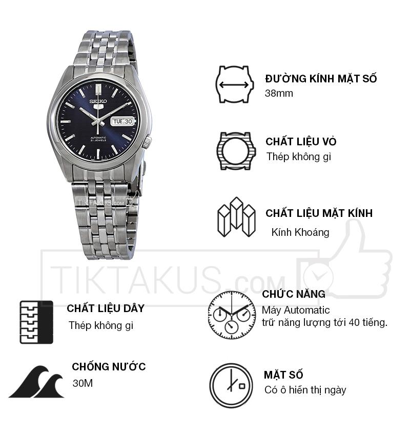 Đồng hồ nam Seiko SNK357K1