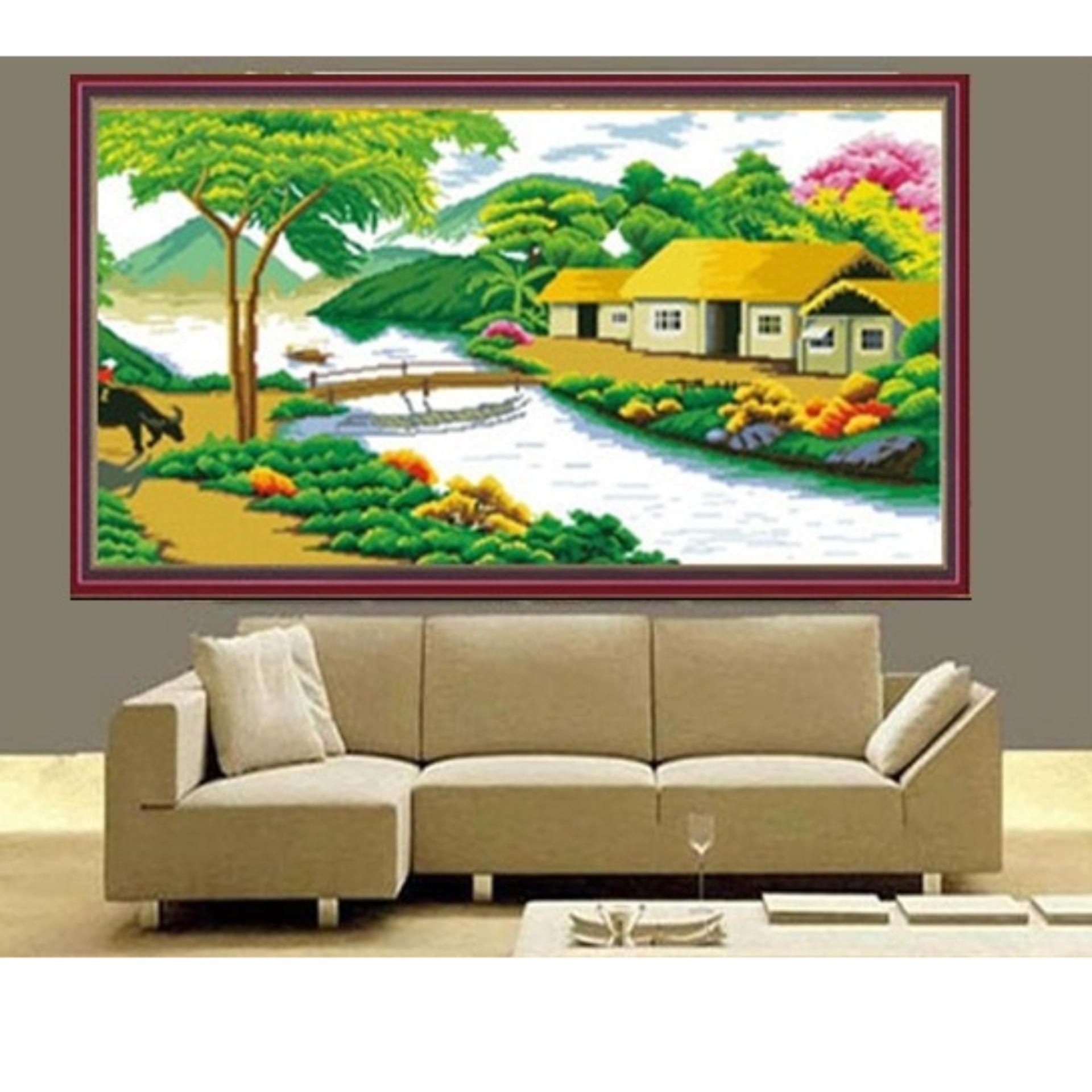 Tranh gắn đá H888 - 91x59