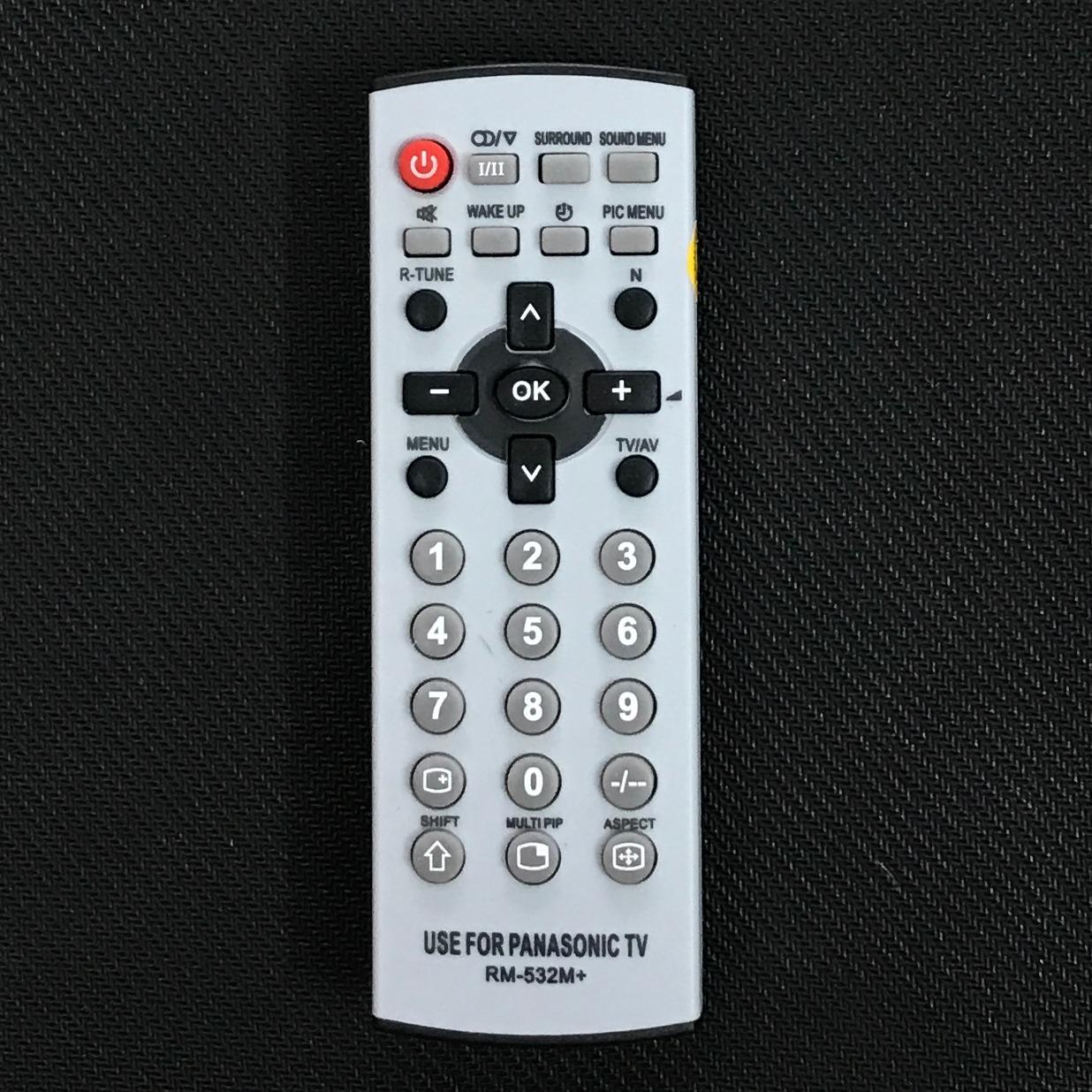 Điều khiển thay thế cho Tivi PANASONIC RM-532M-3