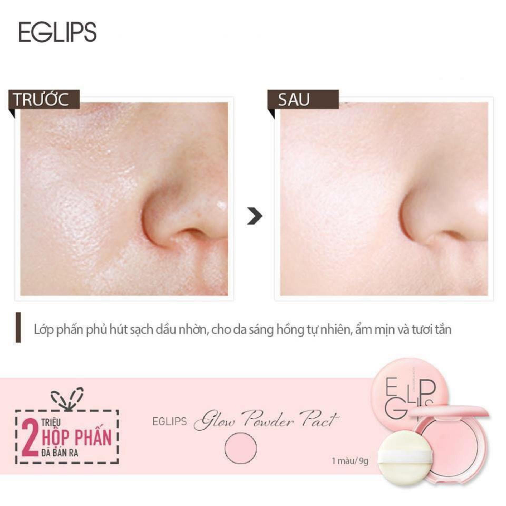 Phấn phủ Eglips Glow Powder Pact