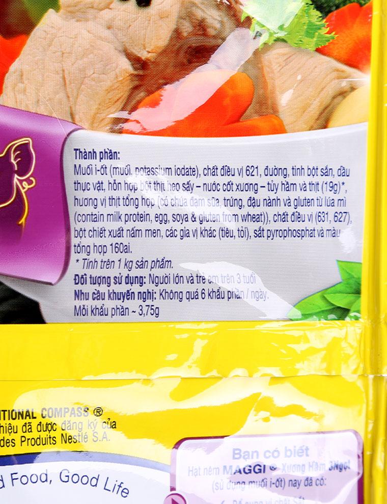 Hạt Nêm Maggi 3 Ngọt Vị Heo 450g