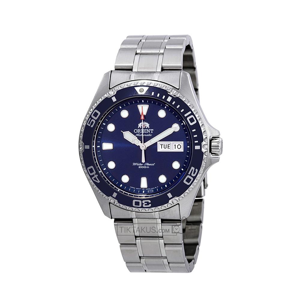 Đồng Hồ Nam Dây Thép Orient Mako Ray II FAA02005D9