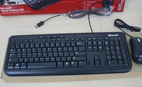Bộ bàn phím chuột Microsoft Wireless Desktop 200