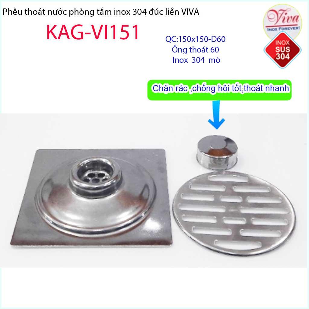 Phễu thoát sàn KAG-VI151