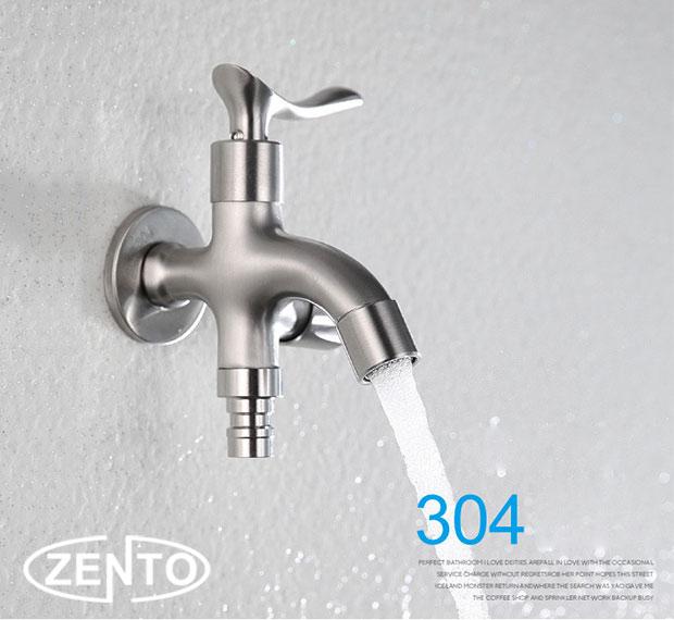 VÒI XẢ LẠNH 2 ĐẦU ZENTO SUS723