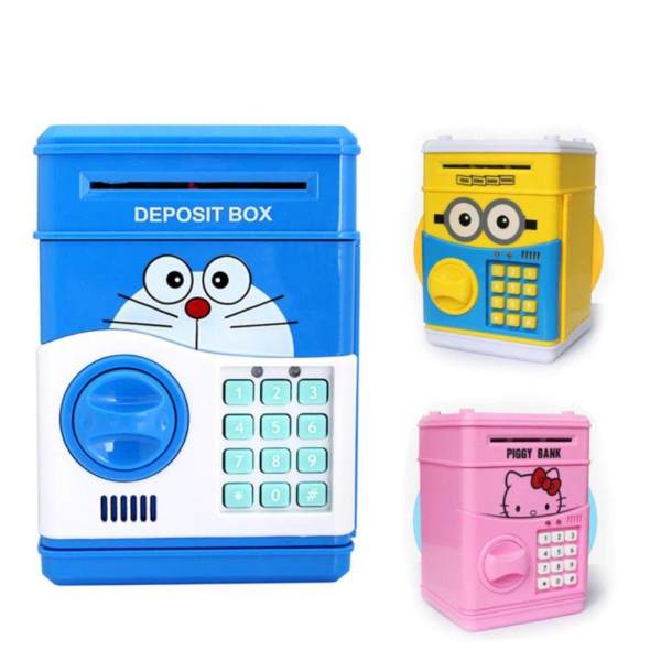 Két sắt mini hình Hoạt Hình SIZE LỚN ad