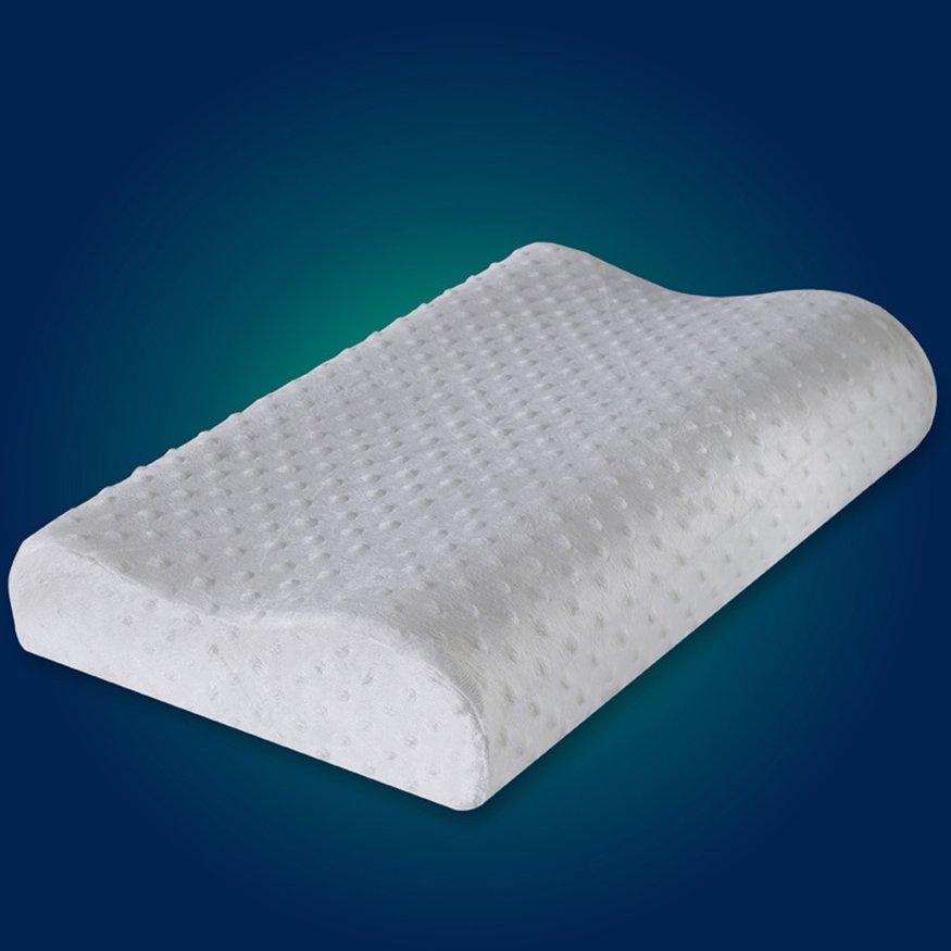 WARM 30*50cm Memory Foam Space Pillow Rebound Design Neck Back Cervical Protect Pillow