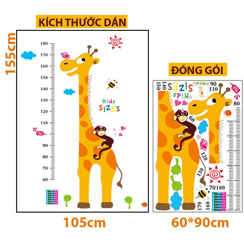 Giáy dán tường đo chiều cao