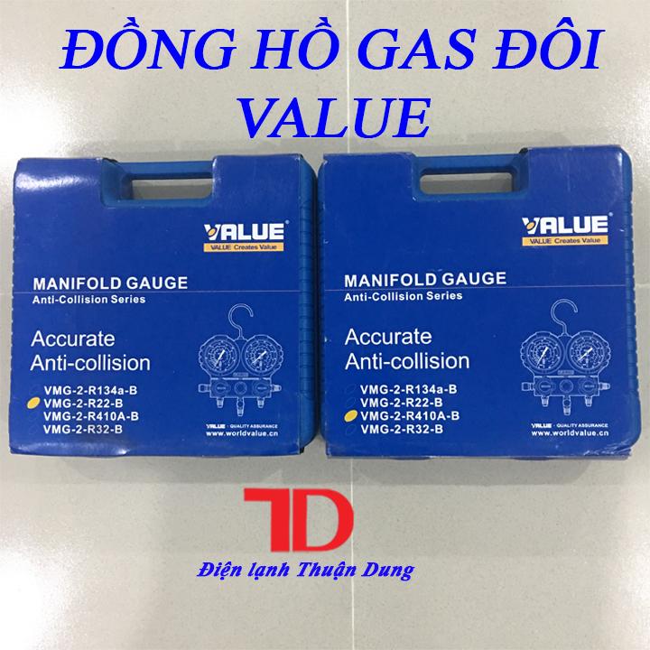ĐỒNG HỒ ĐO ÁP SUẤT GAS VALUE R22