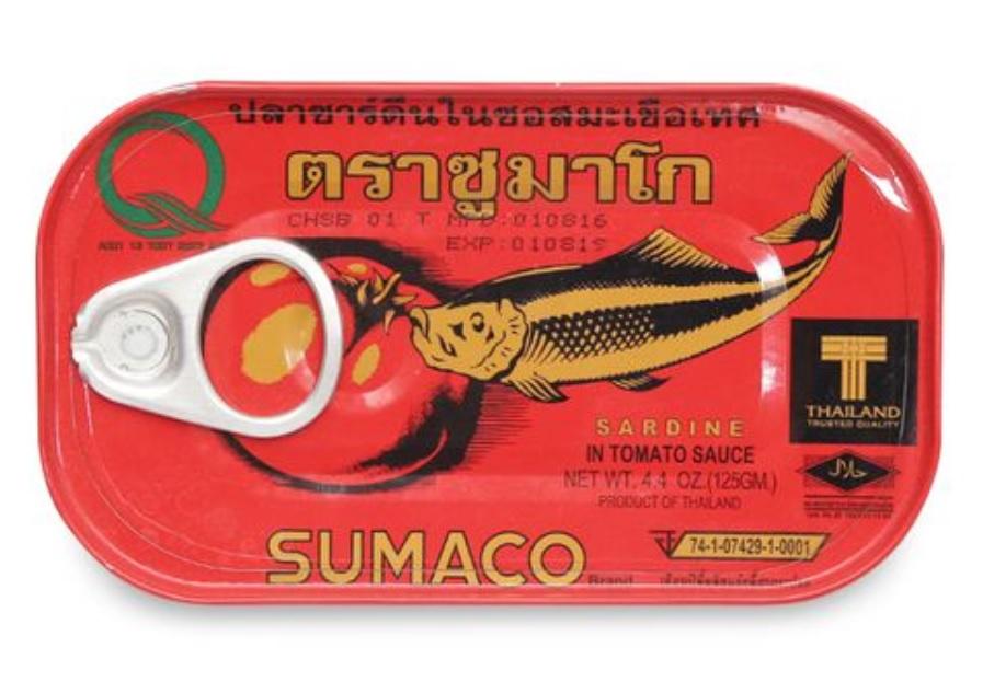 Cá mòi Sumaco sốt cà 125g Combo 5 hộp