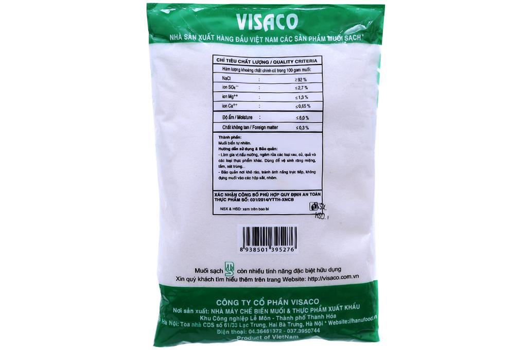 Muối biển Visaco 700g
