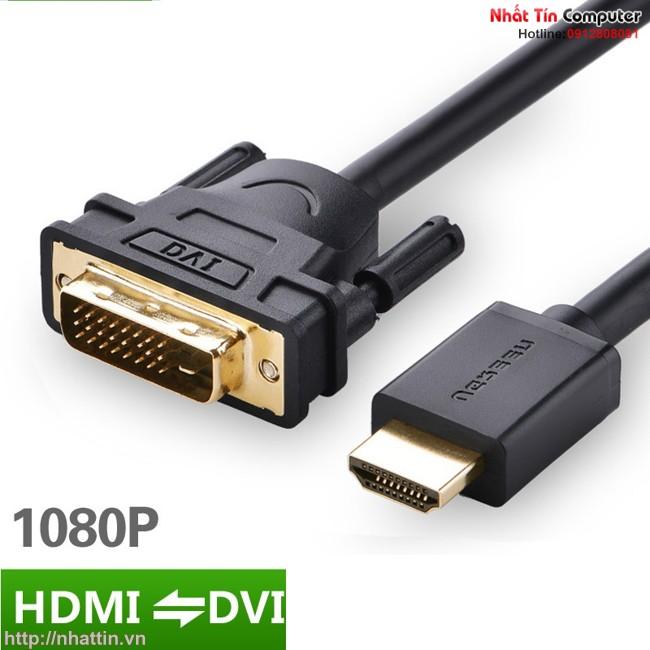 Cáp chuyển HDMI to DVI Ugreen 10165