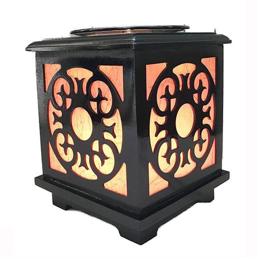 Đèn xông tinh dầu gỗ cao cấp M0093