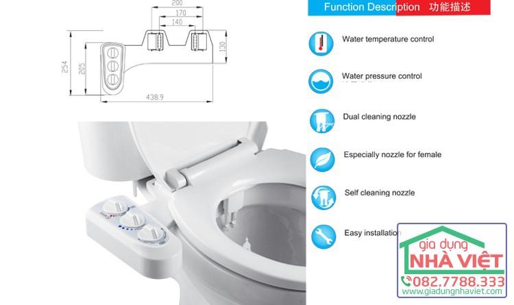 Vòi Xịt Phun Sương Hyundae Bidet