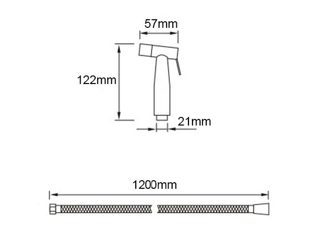 VÒI XỊT VỆ SINH ZENTO ZT5114