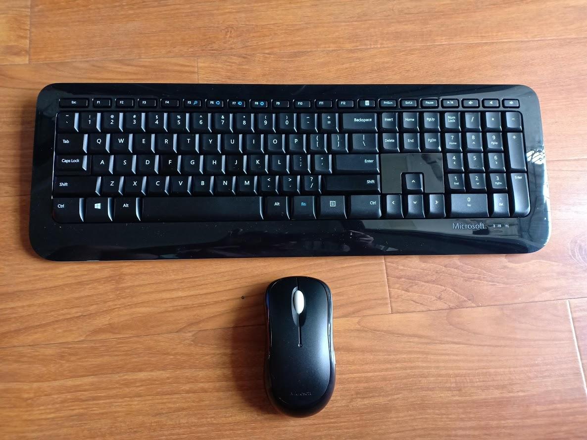 Bộ bàn phím chuột Microsoft Wireless Desktop 800