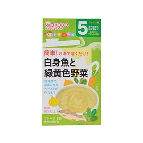 Bột cá tuyết và rau Wakodo 5M+