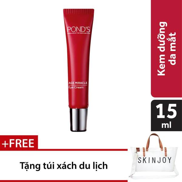 Kem dưỡng vùng mắt Ponds ngăn ngừa lão hóa 15g - Tặng Túi xách du lịch thời trang