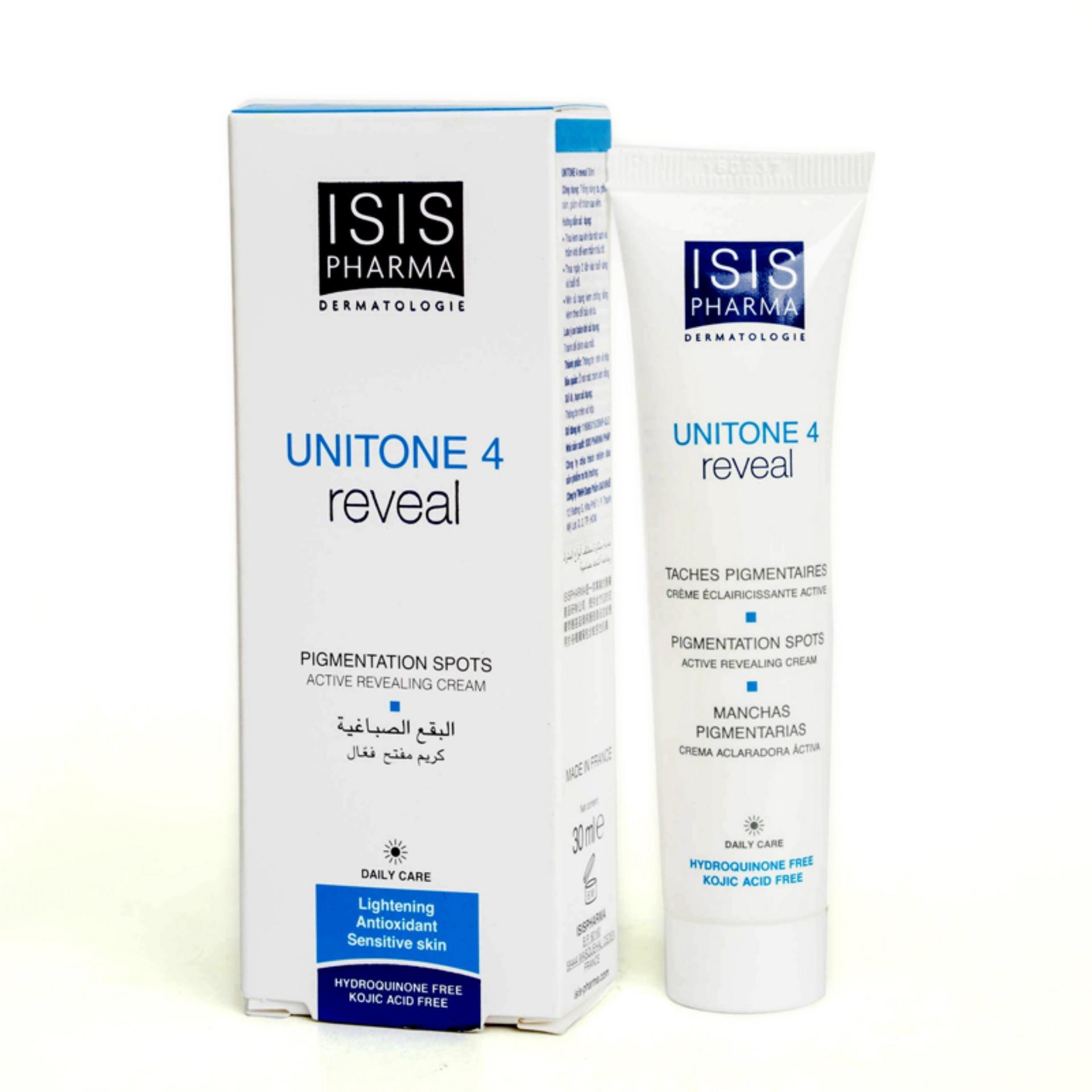 Kem điều trị nám da, sạm da, vết thâm Isis Pharma Unitone 4 Reveal 30ml