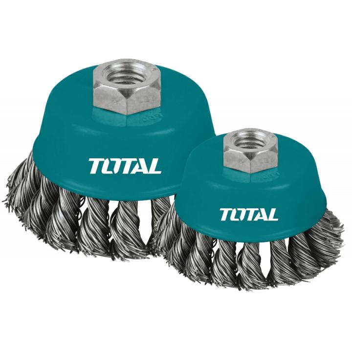 Chén cước thép xoắn Total TAC32051 125mm