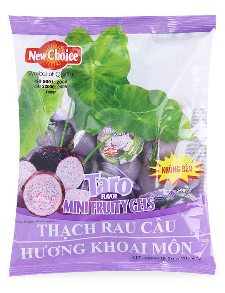 Thạch Rau Câu New Choice Khoai Môn 300g