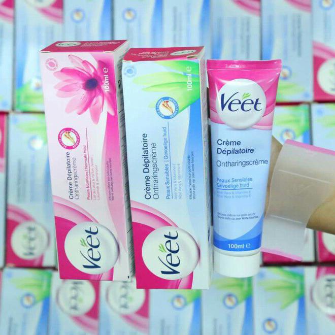 Kem tẩy lông VEETCream Depilatoire 100ml